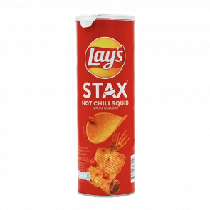 Чіпси Lay's Stax Hot Chilli Squid 100g