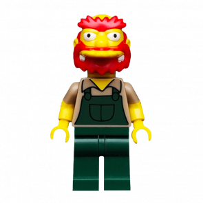 Фигурка Lego The Simpsons Groundskeeper Willie Cartoons sim039 Б/У - Retromagaz