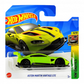 Машинка Базовая Hot Wheels Aston Martin Vantage GTE Exotics 1:64 HCT19 Green