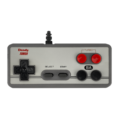 Геймпад Проводной Steepler Famicom Dendy Version 1 90х Grey 1.5m Б/У - Retromagaz