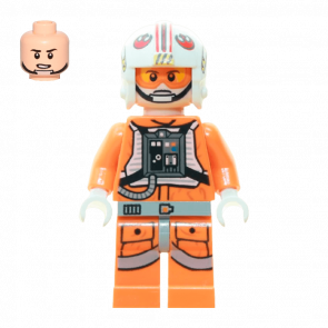 Фигурка Lego Джедай Luke Skywalker Pilot Printed Legs Star Wars sw0461 Б/У - Retromagaz