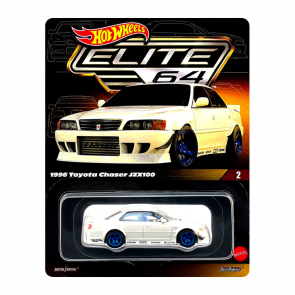 Машинка Premium Hot Wheels 1996 Toyota Chaser JZX100 Elite 64 1:64 HGW10 White