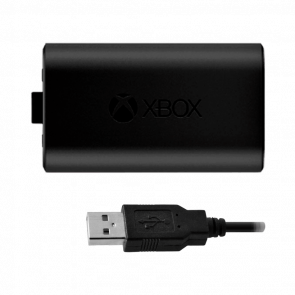 Аккумулятор Microsoft Xbox One + Micro USB Black 1.2m Б/У - Retromagaz