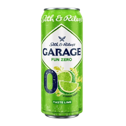 Пиво Безалкогольное Garage Seth & Riley's Fun Zero 0% Lime 500ml - Retromagaz