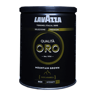 Кава Мелена Lavazza Oro Mountain Grown Оригінал Ж/б 250g - Retromagaz