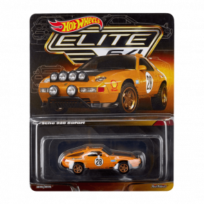 Машинка Premium Hot Wheels Porsche 928 Safari Elite 64 1:64 HNJ58 Orange