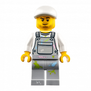 Фигурка Lego Hospital Overalls with Paint Splatters City cty0897 Б/У - Retromagaz