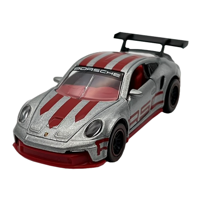 Машинка Premium Majorette 911 GT3 Cup (992) Bright Trace 1:58 209R-2 Silver - Retromagaz