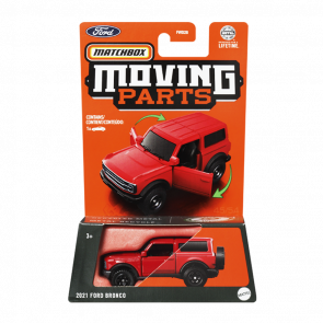 Тематична Машинка Matchbox 2021 Ford Bronco Moving Parts 1:64 FWD28/HVN05 Red - Retromagaz