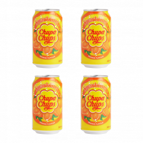 Набор Напиток Chupa Chups Orange Flavour 345ml 4шт