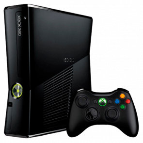 Консоль Microsoft Xbox 360 S Freeboot 250GB Black + 5 Встроенных Игр Нерабочий Привод Б/У