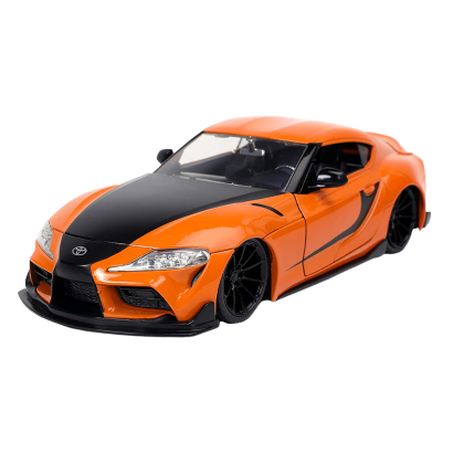 Машинка Jada 2020 Toyota Supra GR F9 Saga Fast & Furious 1:24 Orange - Retromagaz