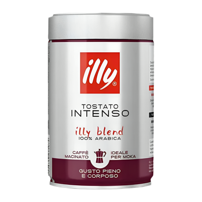 Кофе Молотый Illy Moka Intenso 250g - Retromagaz