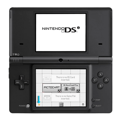 Консоль Nintendo DS i Модифікована 1GB Matte Black + 10 Вбудованих Ігор Б/У - Retromagaz