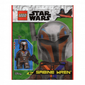 Конструктор Lego Фігурка Sabine Wren Paper Bag Star Wars 472407 sw1302 Новый - Retromagaz