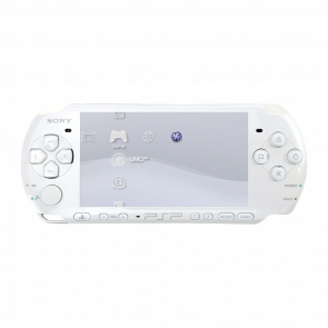 Консоль Sony PlayStation Portable Slim PSP-3ххх Модифікована 32GB White + 5 Вбудованих Ігор Б/У