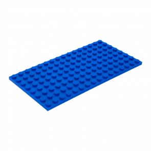 Пластина Lego Звичайна 2шт 8 x 16 92438 4610354 Blue Б/У