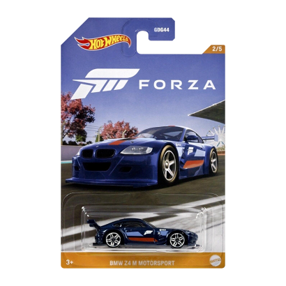 Тематична Машинка Hot Wheels BMW Z4 M Motorsport Forza 1:64 HLK25 Dark Blue - Retromagaz