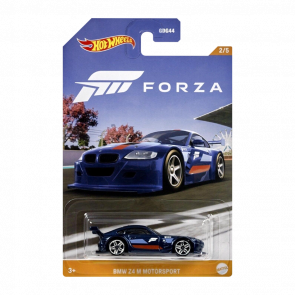 Тематична Машинка Hot Wheels BMW Z4 M Motorsport Forza 1:64 HLK25 Dark Blue - Retromagaz