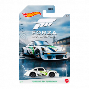 Тематическая Машинка Hot Wheels Porsche 934 Turbo RSR Forza Motorsport 1:64 GJV71 White - Retromagaz