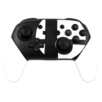 Геймпад Беспроводной RMC Switch Pro Controller Super Smash Bros. Ultimate Edition White Black Б/У - Retromagaz