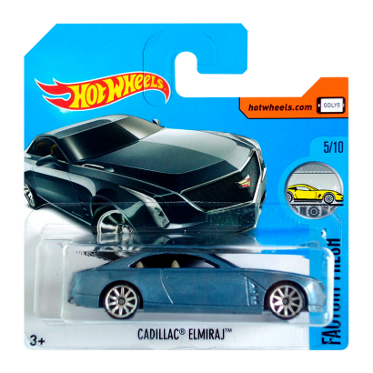 Машинка Базовая Hot Wheels Cadillac Elmiraj Factory Fresh 1:64 DVB45 Metallic Blue - Retromagaz