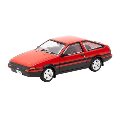 Машинка Premium Tarmac Works Toyota Sprinter Trueno (AE86) J Collection 1:64 Red Black - Retromagaz