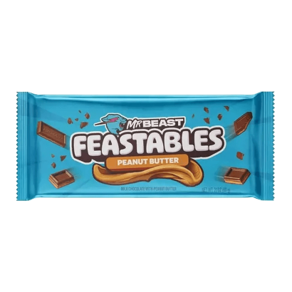 Батончик MrBeast Feastables Peanut Butter 35g - Retromagaz