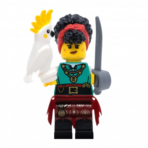 Фигурка Lego Series 27 Pirate Quartermaster Collectible Minifigures 71048 col458 col27-10 Новый - Retromagaz