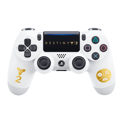 Геймпад Беспроводной Sony PlayStation 4 DualShock 4 Gran Destiny 2 Limited Edition Version 2 White Б/У - Retromagaz