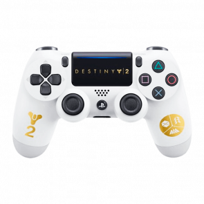 Геймпад Беспроводной Sony PlayStation 4 DualShock 4 Gran Destiny 2 Limited Edition Version 2 White Б/У