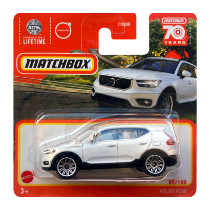 Машинка Большой Город Matchbox Volvo XC40 Highway 1:64 HLC55 White - Retromagaz