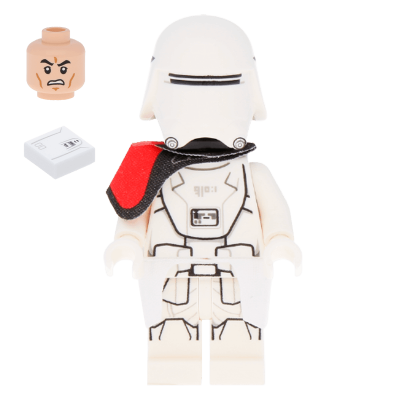 Фигурка Lego Первый Орден Snowtrooper Officer Star Wars sw0656 Б/У - Retromagaz