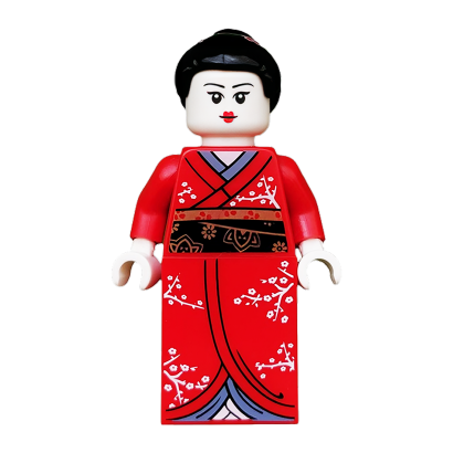 Фігурка Lego Series 4 Kimono Girl Collectible Minifigures col050 Б/У - Retromagaz