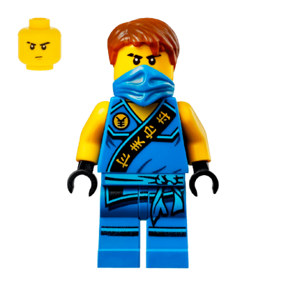 Фігурка Lego Ninja Jay Sleeveless Ninjago njo137 1 Б/У - Retromagaz