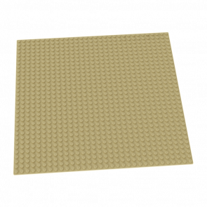 Пластина Lego Базова 32 x 32 3811 4558611 Tan Б/У