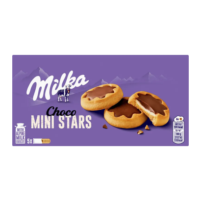 Печенье Milka Choco Mini Stars 150g - Retromagaz