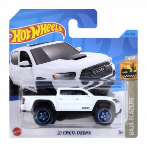 Машинка Базовая Hot Wheels '20 Toyota Tacoma Baja Blazers 1:64 HKG75 White