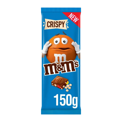 Шоколад Молочный M&M's Crispy 150g - Retromagaz