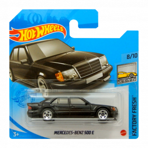 Машинка Базова Hot Wheels Mercedes-Benz 500 E Factory Fresh 1:64 GRX59 Black