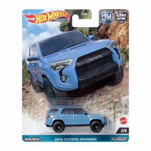 Машинка Premium Hot Wheels 2018 Toyota 4Runner Off-Road 1:64 HKC73 Blue - Retromagaz