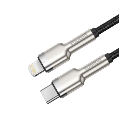 Кабель Baseus Cafule Metal PD USB Type-C - Lightning 1m - Retromagaz