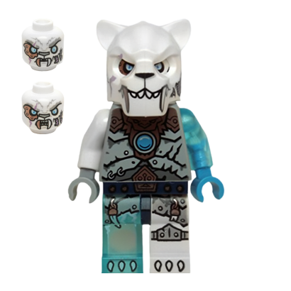 Фигурка Lego Saber-Tooth Tiger Tribe Sir Fangar Legends of Chima loc102 Б/У - Retromagaz