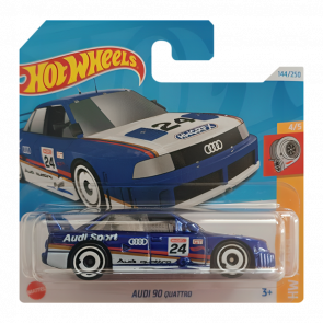 Машинка Базовая Hot Wheels Audi '90 Quattro Turbo 1:64 HTC64 Blue