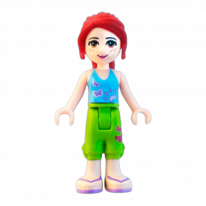 Фігурка Lego Girl Mia Lime Cropped Trousers Friends frnd016 Б/У