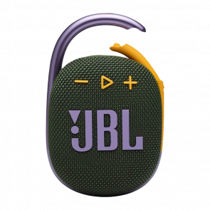 Портативна Колонка JBL Clip 4 Green - Retromagaz