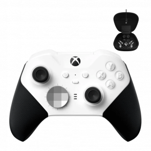 Набор Геймпад Беспроводной Microsoft Xbox Series Elite Core Controller Version 2 White Новый  + Набор Complete Component Pack Black - Retromagaz