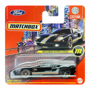 Машинка Велике Місто Matchbox 2005 Ford GT Super Chase Metro 1:64 HXN59 Black