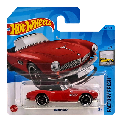 Машинка Базова Hot Wheels BMW 507 Factory Fresh 1:64 HKK77 Red - Retromagaz