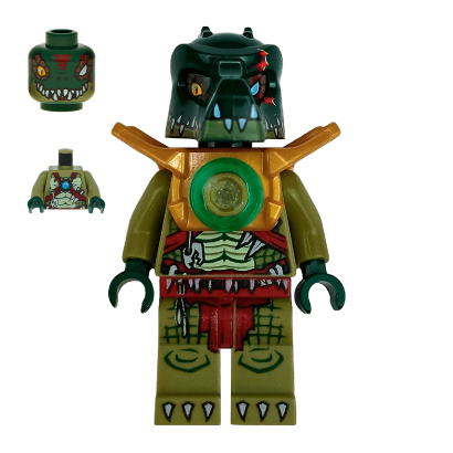 Фігурка Lego Crocodile Tribe Cragger Legends of Chima loc051 Б/У - Retromagaz